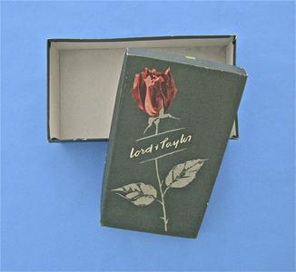 Lord and Taylor leaf green shoebox