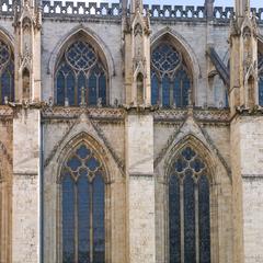 York Minster exterior nave north side