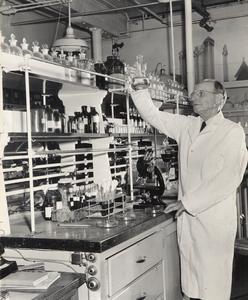 Benjamin Duggar in the lab