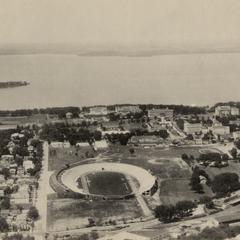 Aerial view of Camp Randall