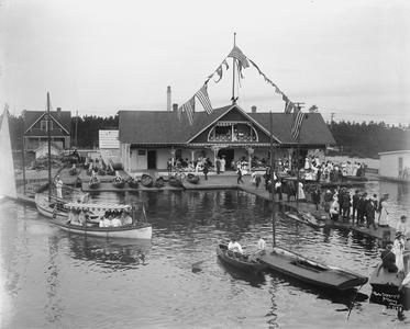 The Duluth Yacht Club in 1908