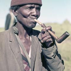 People of South Africa : man with pipe