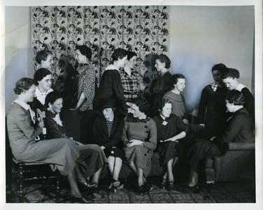 Pallas Athene Society informal group photograph