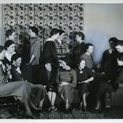 Pallas Athene Society informal group photograph