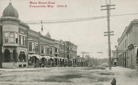 East Main Street, Evansville, Wisconsin