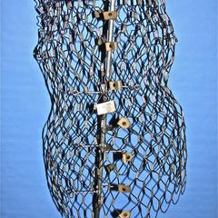 “My Double,” wire mesh dress form