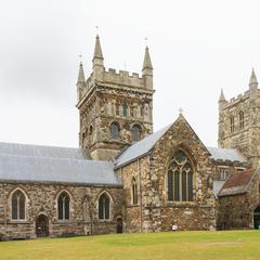 Wimborne Minster from the northeast
