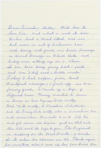 Letter to Bob Andresen, September 1985