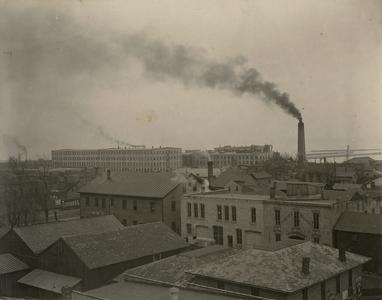 View of Kenosha from Simmons plant