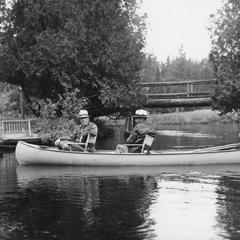 Indiana governor canoeing Brule River