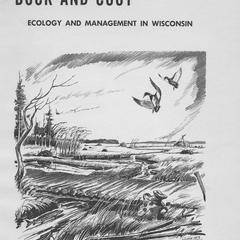 Duck and coot ecology and management in Wisconsin