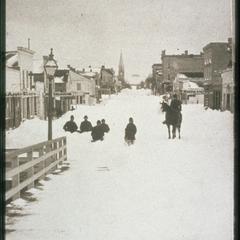 Snowy bridge 1888