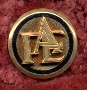 Gamma Alpha Epsilon sorority pin