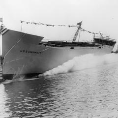 Launching the Ship Gwinnett