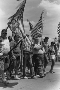 Native American treaty rights march