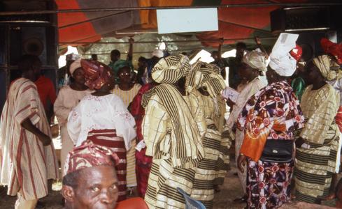 Women at the Makinwa funeral