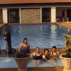 Women in swimming pool