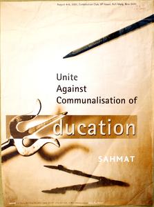 Unite against communalisation of education