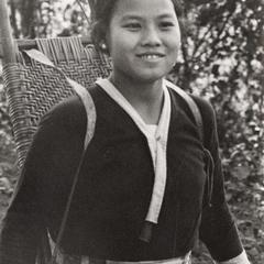 A White Hmong woman in Houa Khong Province