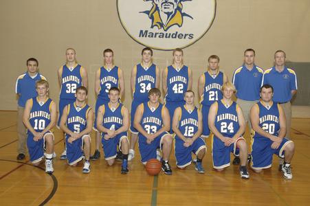 Men's basketball team, University of Wisconsin--Marshfield/Wood County, 2010