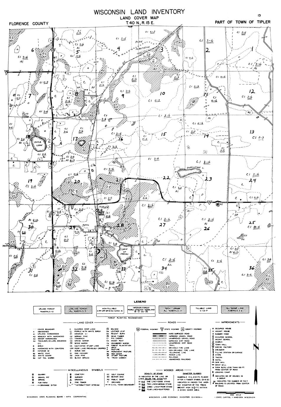 ‎Part of town of Tipler UWDC UWMadison Libraries