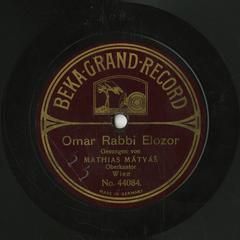 Omar Rabbi Elozor