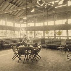 Sun parlor pavilion for tuberculosis patients. Milwaukee Hospital for the Insane. Milwaukee, Wisconsin
