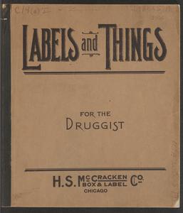 Labels and things  : for the druggist