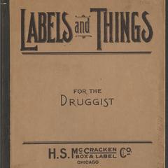 Labels and things  : for the druggist