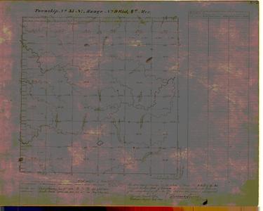 [Public Land Survey System map: Wisconsin Township 35 North, Range 09 West]
