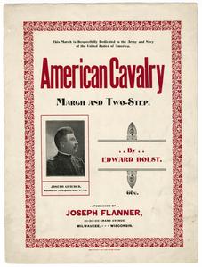 American cavalry grand march