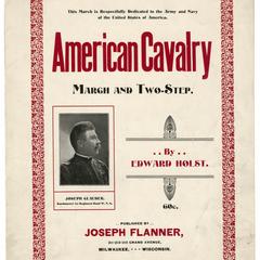 American cavalry grand march