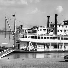 Bow side view of the Gordon C. Greene at landing