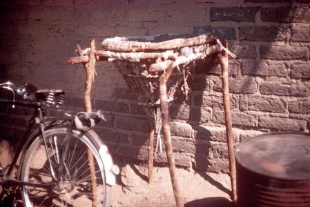 Mud-Lined, Funnel-Shaped Basket Used in Making Salt