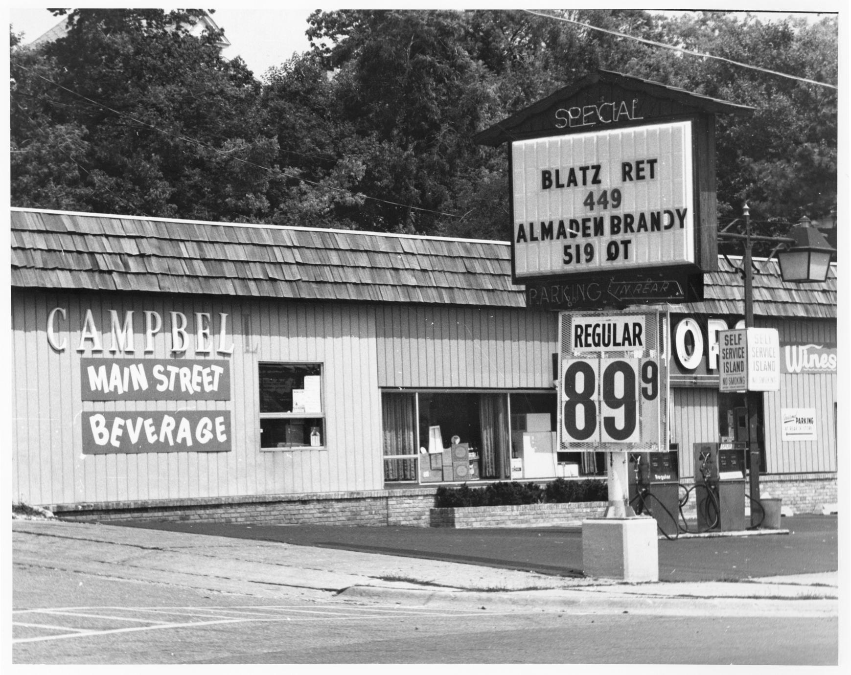 ‎Campbell Oil Company, Main Street Beverage UWDC UWMadison Libraries