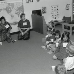 Nursery school classroom