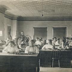 Biological laboratory, circa 1909