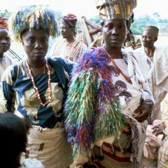 Elders Posing During Procession Home in Ajo Osugbo