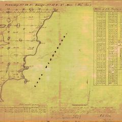 [Public Land Survey System map: Wisconsin Township 19 North, Range 17 East]