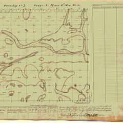 [Public Land Survey System map: Wisconsin Township 03 North, Range 18 East]