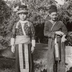Two White Hmong women in Houa Khong Province