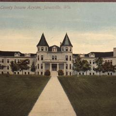 Rock County Insane Asylum. Janesville, Wisconsin