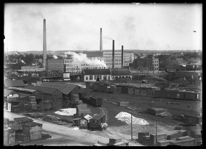 N. R. Allen and Sons Tannery looking northwest