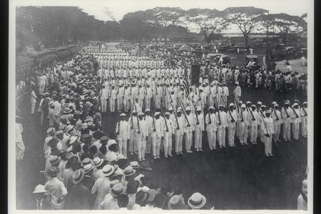 School parade, Manila, ca. 1920-1930