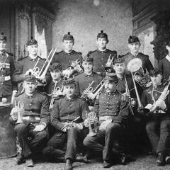 First known photo of a UW band, 1896