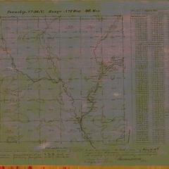 [Public Land Survey System map: Wisconsin Township 38 North, Range 07 West]