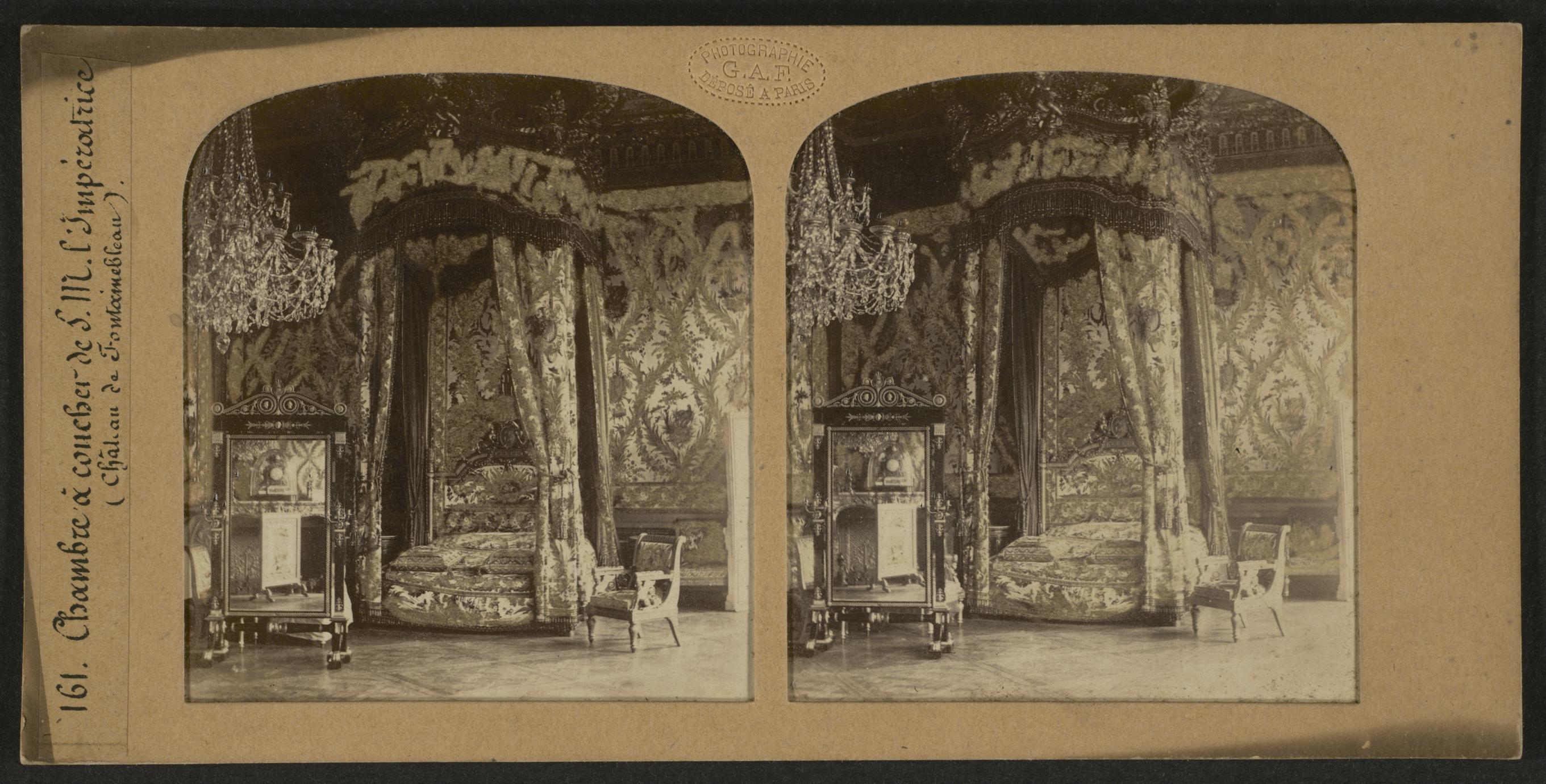 Chambre à coucher de S. M. l'Impératrice (Château de Fontainebleau) (1 of 4)