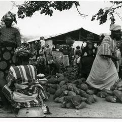 Yams at Imesi-Ile market