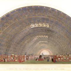 A Design for the Exhibition Building, Manchester