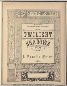 Twilight shadows